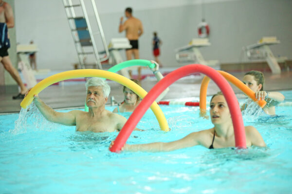 Aquafitness im blu (Familienbad = Flach ( 1,35m))