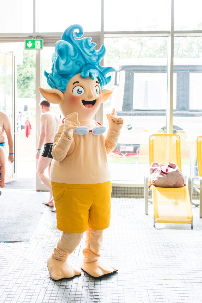 Willi Welle im Familienbad
